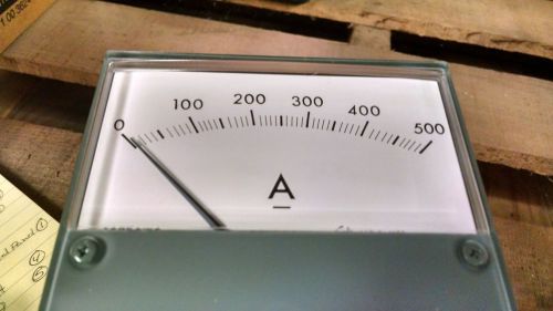 Yaskawa Panel Meter 0-500 A