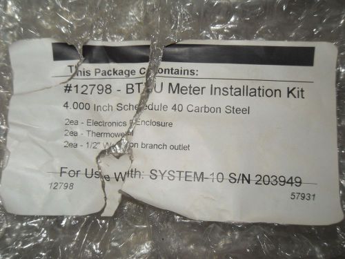 (v26) 1 new onicon 12798 btu meter installation kit for sale