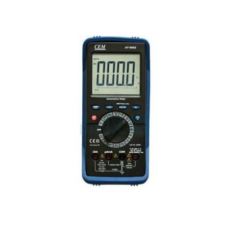 Automotive digital multimeter dmm rpm tach dwell angle pulse width at-9995(c) for sale