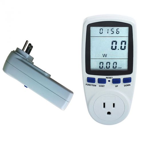 Power Meter Energy consumption Watt Volt Electricity Usage Monitor Analyzer US
