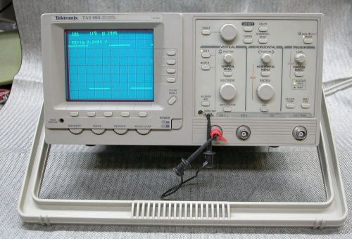 Tektronix TAS 465 100MHz 2 Channel Oscilloscope Analog Scope