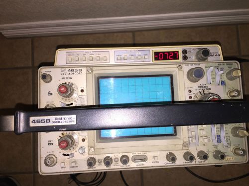Tektronix 465B Dual Trace 100 MHz Oscilloscope &amp; Probe