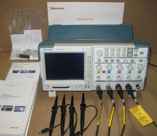 Tektronix TPS2014 Oscilloscope, 4ch with power measurement and analysis
