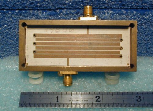 488 MHz bandpass filter, 220 MHz bandwidth