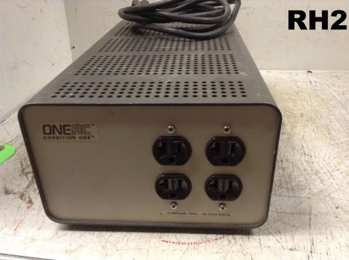 Oneac condition one power line conditioner model cs1115 120vac 12a 50/60hz 1 ph for sale