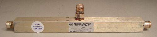 Microlab fxr dk-34fn unequal dc path splitter dc path to branch, 0.8-2.5ghz mhz for sale