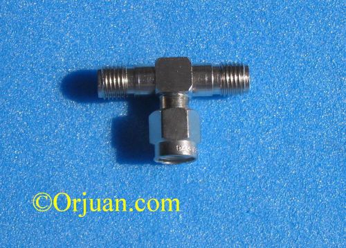 New pasternack pe9182 sma tee adapter f/m/f t coaxial connector for sale