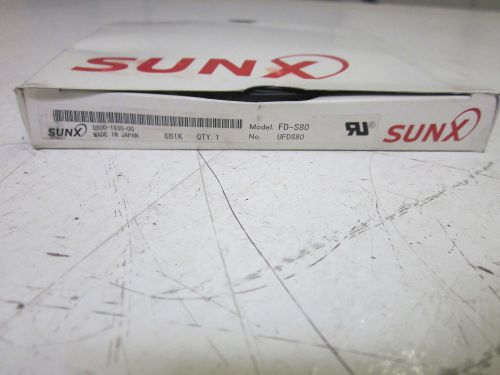 SUNX FD-S80 FIBER OPTIC CABLE *NEW IN A BOX*