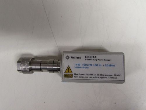 Agilent/Keysight E9301A Average Power Sensor, 10 MHz to 6 GHz,  -60 to +20 dBm