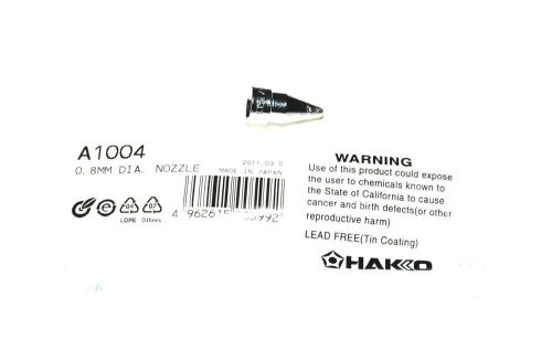 A1004 hakko 0.8mm tip nozzle for desoldering gun 802 807 808 817 models [pz3] for sale