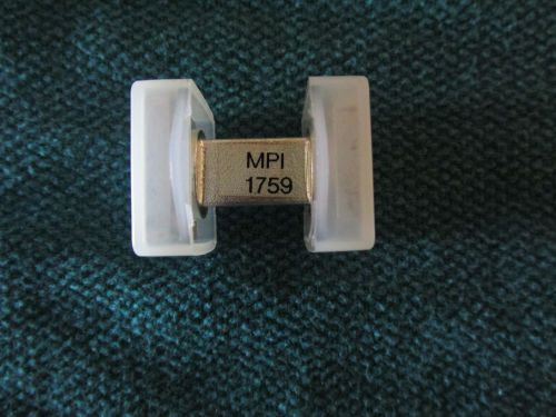 MPI 1759 K band waveguide section, WR28 flanges