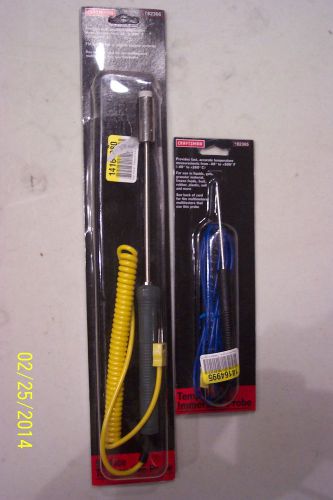 Craftsman temperature probes k-type set of (2) surface and insertion hvac tech for sale