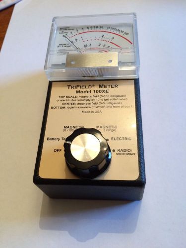 New trifield 100xe emf meter magnetic electric radio microwave gaussmeter gauge for sale