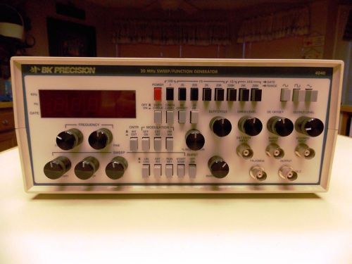 Bk precision model 4040 - 20 mhz sweep / function generator for sale