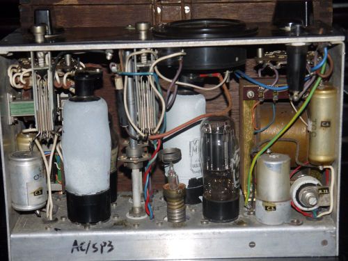 Vintage BBC PPM/6/174 sound level meter w/peanut vacuum tubes