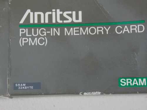 Anritsu  Plug- In  Memory CardType BS32f1- C  32k Byte SRAM