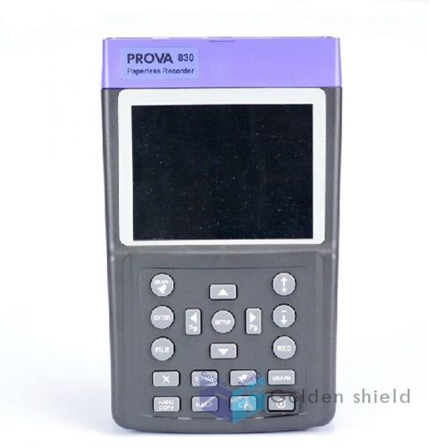 PROVA 830 Multi-input Thermometer/Datalogger  Colorful display 8 input Brand New