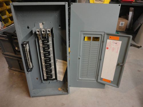 Square d qo442l225 load center, 225 amp, main lug, 240/120 vac, 3 phase, w/cover for sale