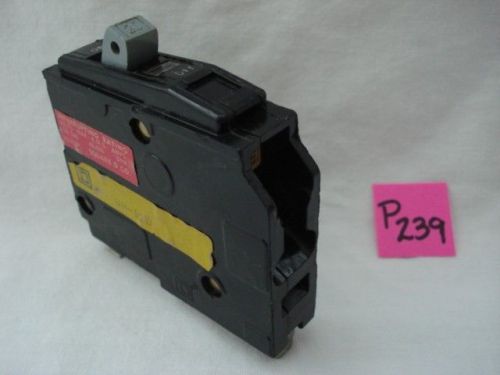 Square D Circuit Breaker,  20 Amp, 120 / 240 VAC, Single Pole,  KT-676 / QH-120