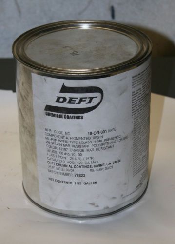 Deft chemical chemical coatings mil-prf-85285d 18-or-001 for sale