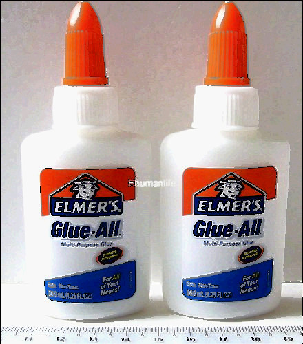 tool wrap for sale, 2 x elmer&#039;s glue-all multi-purpose 1.25 fl oz 36.9 ml dry strong clear safe i451