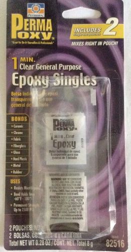 Permatex perma oxy epoxy singles 2 single use pouches for sale
