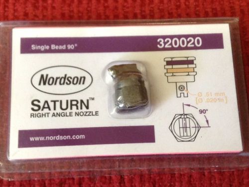 NORDSON - SATURN - Right Angle Nozzle  - Part # 320020 - NEW