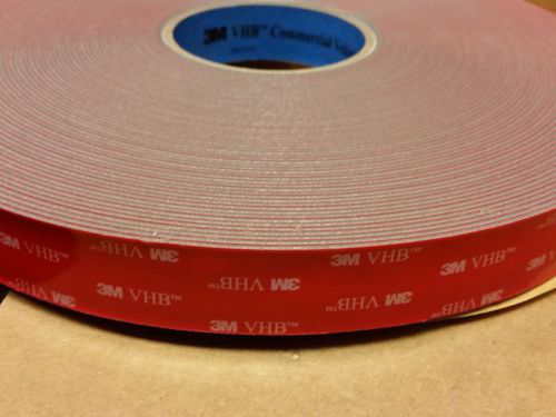 Tape 3M VHB double sided tape CV62F (36yd roll) this is the real stuff!