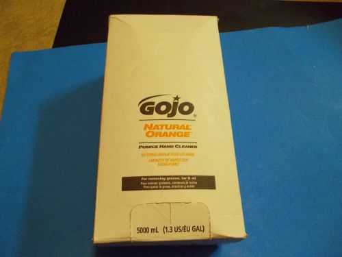 Gojo natural orange pumice hand cleaner 1.3 gallon refill for sale