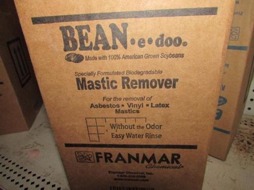 Franmar Beanedoo / Bean e doo / Mastic Remover 1 gal. box asbestos vinyl latex
