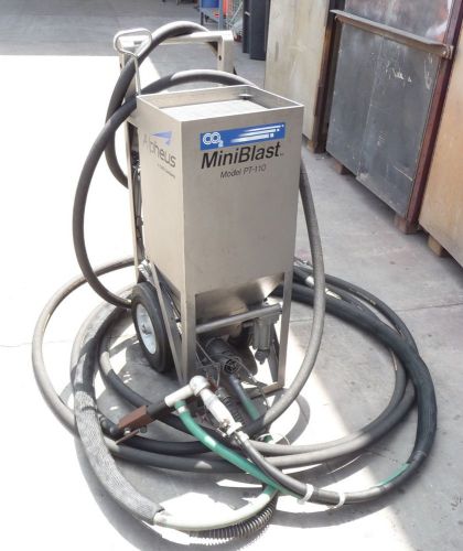 Cae alpheus miniblast dry ice cleaner cleaner co2 model pt-110 for sale