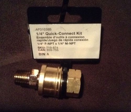New powerfit male quick connect x female npt 1/4&#034; connector pressure washer for sale