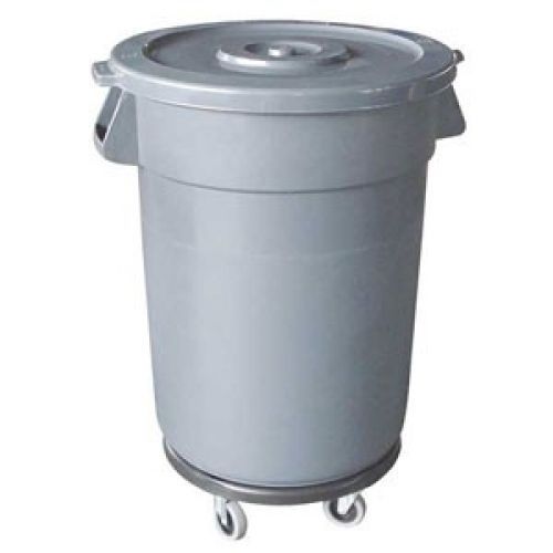 Pltc032g 32 gallon grey trash can for sale