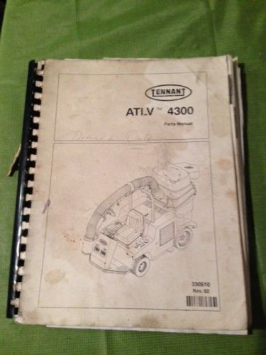 Tennant ATLV 4300 Parts Manual