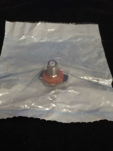 Motorola antenna connector mini uhf gold cont w/ gasket for mcs2000 *oem* for sale