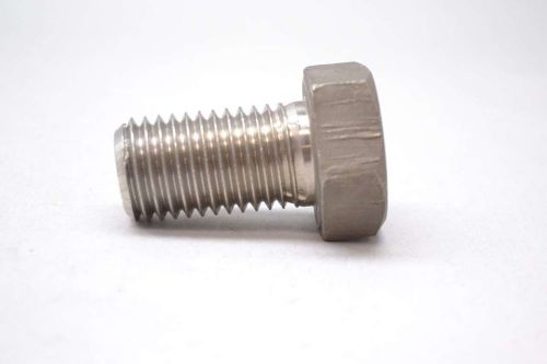 New 1-1/8-7 thread 2-11/16in total length 316 stainless hex head bolt d419878 for sale