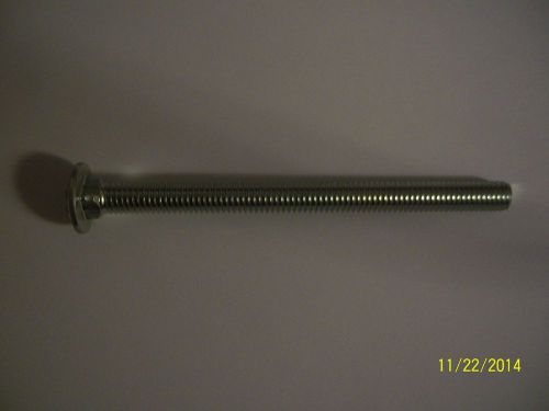 3/8&#034;-16  x  5&#034;  long zinc plated carriage bolts (34 pcs) for sale
