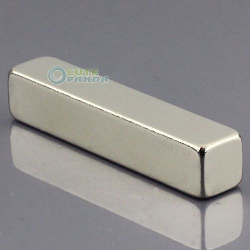 1pc N50 Grade Big Strip Block Cuboid Magnet 50 x 10 x 10mm Rare Earth Neodymium