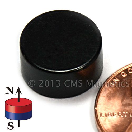100 pc n50 1/2x1/4&#034; ndfeb neodymium disk magnets - epoxy for sale