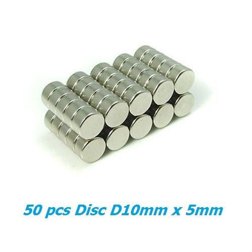 50pcs strong rare earth neodymiun disc magnets dia 10mm x 5mm n35 super powerful for sale