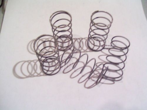 Compression spring lot 25 pcs 17-7 stainless  3.8 #/in .055 x .970 x 1.960 for sale
