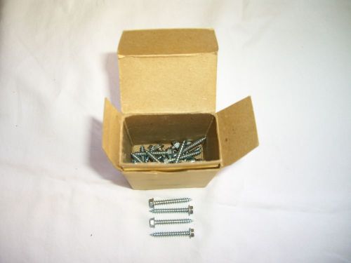 Vintage VSI, Qty 23, 1 1/4&#034; x 8, Sheet Metal HEX screws, NOS/Original Box