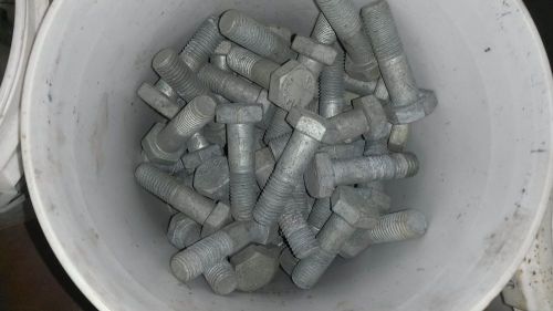 1&#034; A325 Hot Dipped Galvanized Steel   Washers - 65 Pieces
