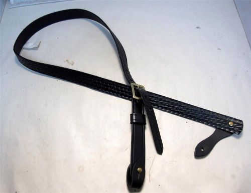 Size 46&#034; bbw brass hardware g&amp;g police shoulder strap for sam browne style belt for sale