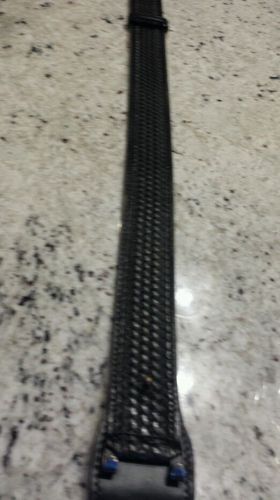 Dutyman black basket weave duty belt