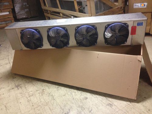 New bohn 4 fan warm fluid defrost walk in glycol evaporator btuh/°itd 900 ec for sale