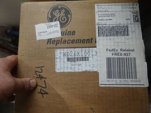 Wd26x10013 ge pump &amp; motor assy for sale