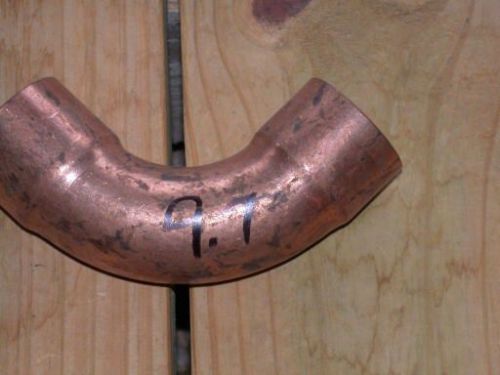 *copper hvac 1 3/4&#034; x 1 3/4&#034; refrigeration acr 9.7 oz fitting elbow 90 degrees for sale