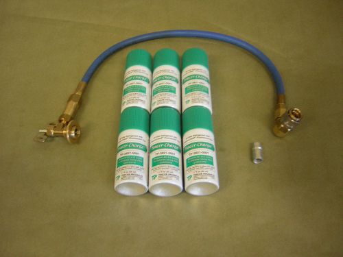 Tracerline tp3822 starter kit a/c leak finder for 134a &amp; r12 (6) 1.7 oz cans for sale