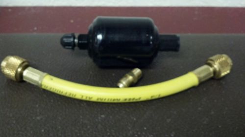 RECOVERY UNIT, Vacuum Pump, Pre-Filter-Drier Kit with HOSE, CAP Male Adapter